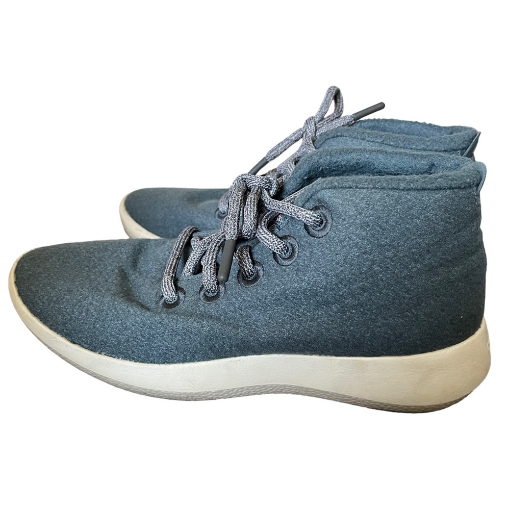 Allbirds Womens Mizzle Runner Up blue Wool high top Comfort Running Shoes Size 8